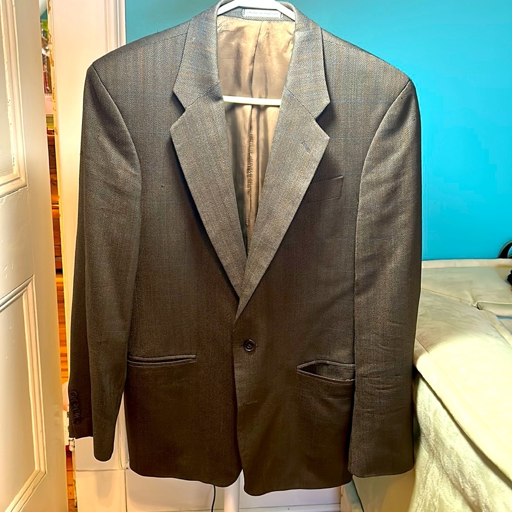 Today’s Man herringbone sport jacket made in England 40R